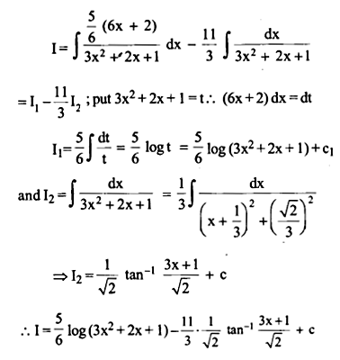 NCERT Solutions for Class 12 Maths Chapter 7 Integrals Ex 7.4 Q18