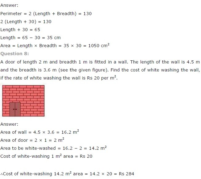NCERT Solutions for Class 7 Maths Chapter 11 Perimeter and Area Ex 11.1 Q3
