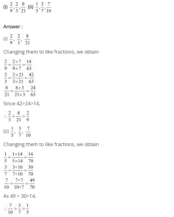 NCERT Solutions for Class 7 Maths Chapter 2 Fractions and Decimals Ex 2.1 Q1.2