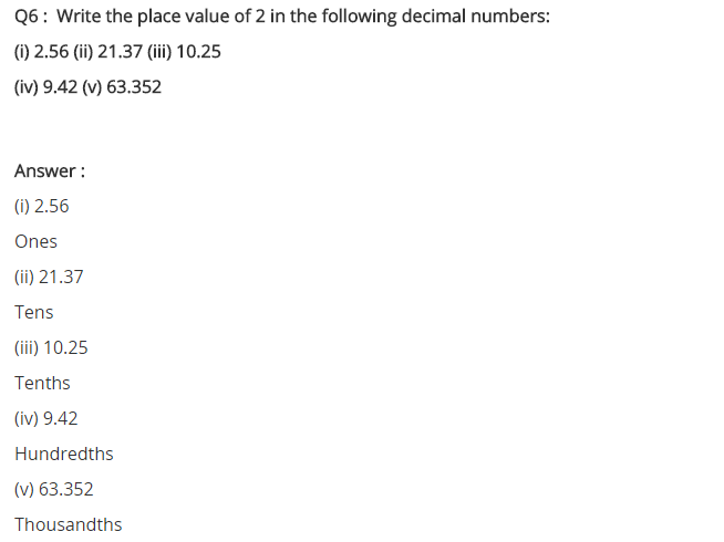 NCERT Solutions for Class 7 Maths Chapter 2 Fractions and Decimals Ex 2.5 Q6
