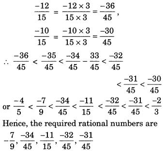 NCERT Solutions for Class 7 Maths Chapter 9 Rational Numbers 4