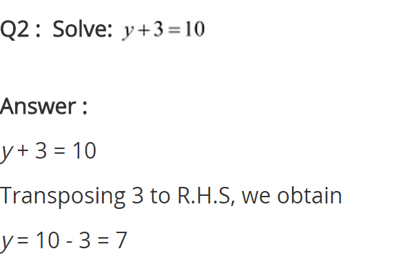 NCERT Solutions for Class 8 Maths Chapter 2 Linear Equations in One Variable Ex 2.1 q-2