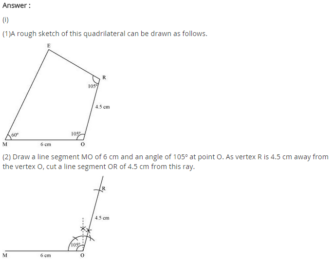 NCERT Solutions for Class 8 Maths Chapter 4 Practical Geometry Ex 4.3 A1.1