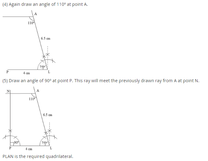 NCERT Solutions for Class 8 Maths Chapter 4 Practical Geometry Ex 4.3 A1.4