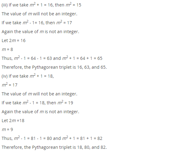 NCERT Solutions for Class 8 Maths Chapter 6 Squares and Square Roots Ex 6.2 Q2.1