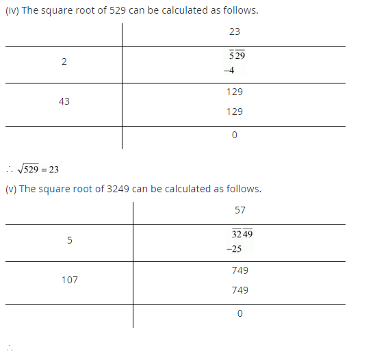 NCERT Solutions for Class 8 Maths Chapter 6 Squares and Square Roots Ex 6.4 q-1.2