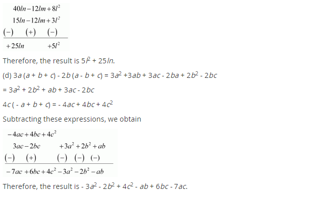 NCERT Solutions for Class 8 Maths Chapter 9 Algebraic Expressions and Identities Ex 9.3 q-5.1