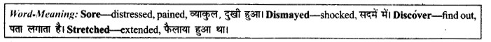NCERT Solutions for Class 9 English Literature Chapter 9 Lord Ullins Daughter Paraphrase Q12