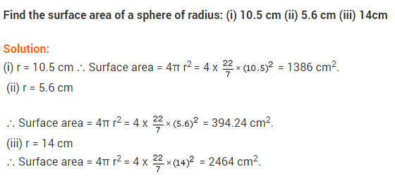 NCERT Solutions for Class 9 Maths Chapter 13 Surface Areas and Volumes Ex 13.4 A1