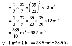 NCERT Solutions for Class 9 Maths Chapter 13 Surface Areas and Volumes Ex 13.7 Q5