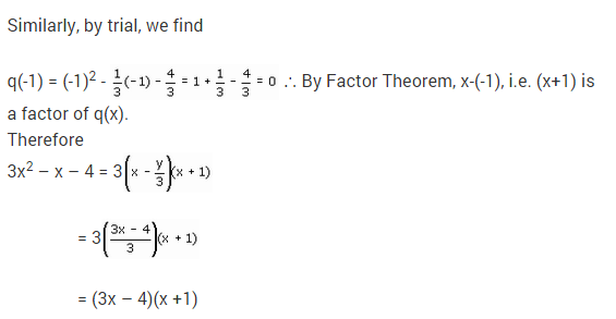 NCERT Solutions for Class 9 Maths Chapter 2 Polynomials Ex 2.4 Q16.5