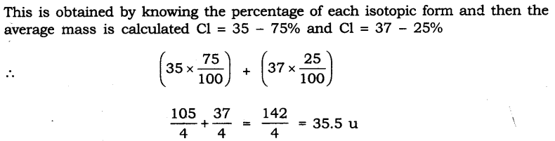 NCERT Solutions for Class 9 Science Chapter 4 Structure of Atom SAQ Q11