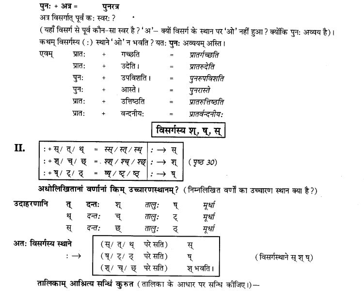 NCERT Solutions for Class 9th Sanskrit Chapter 4 Visargsandhih 8