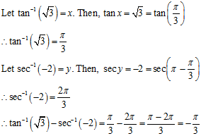 RD Sharma Class 12 Solutions Chapter 4 Inverse Trigonometric Functions Ex 4.1 Q3-v