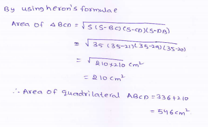 RD-Sharma-class 9-maths-Solutions-chapter 12 - Herons Formulae -Exercise 12.2 -Question-9_2