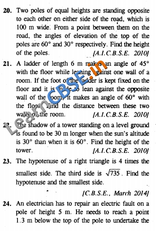  NCERT Class 10 Power Sharing Solutions CBSE Board Papers 
