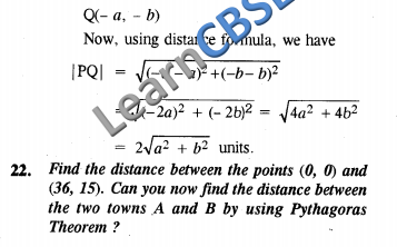  Coordinate Geometry NCERT Solutions For Class 10 Maths SAQ 2 Marks 01 
