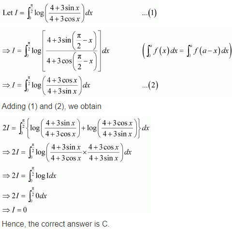 Maths NCERT Solution Class 12 Ex 7.11 Q 40