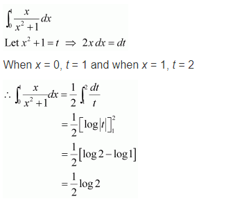 NCERT Solutions of Class 12 Maths Chapter 7 Integrals Ex 7.10 Q 1