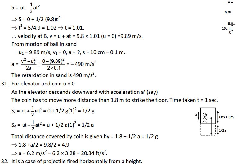 Rest and Motion Kinematics CBSE HC Verma Concepts of Physics Solutions
