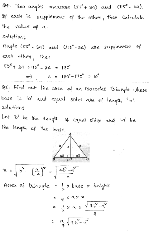 Solved CBSE Sample Papers for Class 9 Maths Paper 2 2