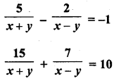 RD Sharma Class 10 Solution Chapter 3 Pair Of Linear Equations In Two Variables