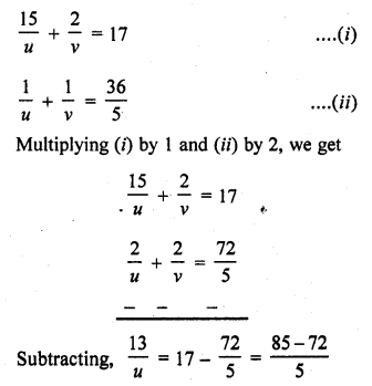 RD Sharma Maths Book For Class 10 Solution Chapter 3 Pair Of Linear Equations In Two Variables