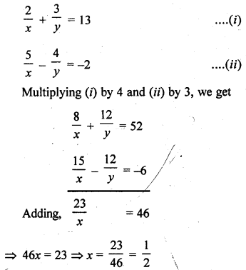 RD Sharma Class 10 Pdf Chapter 3 Pair Of Linear Equations In Two Variables