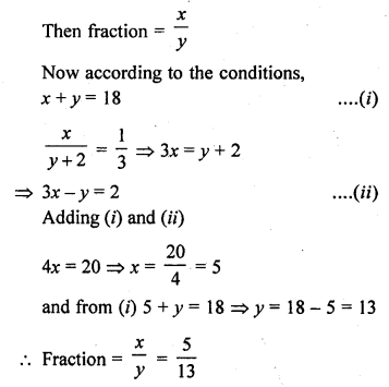RD Sharma Solutions Class 10 Chapter 3 Pair Of Linear Equations In Two Variables 