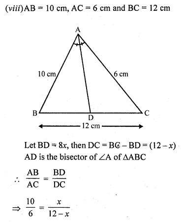 Class 10 RD Sharma Solutions Chapter 4 Triangles 