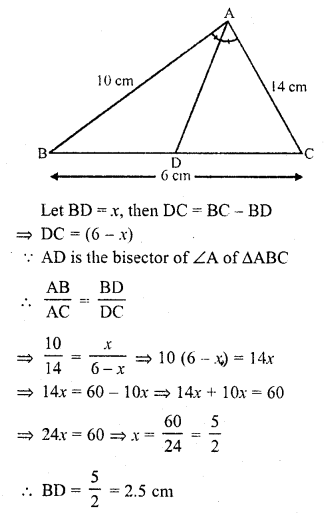 RD Sharma Class 10 Solutions Chapter 4 Triangles 
