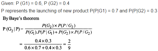 NCERT Solutions for Class 12 Maths Chapter 13 Probability Ex 13.3 Q 9