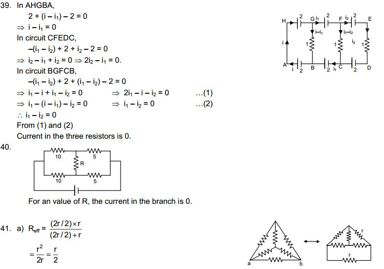 Electric Current in Conductors HC Verma Concepts of Physics Solutions