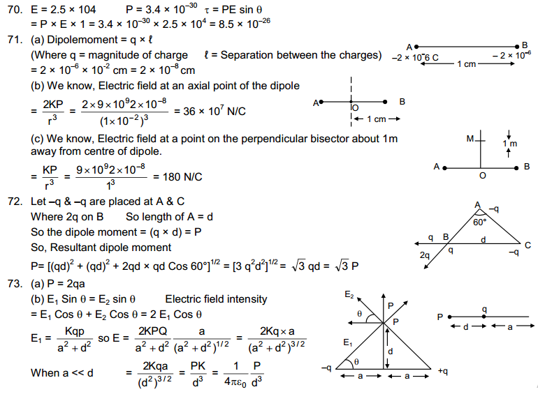 Electric Field and Potential HC Verma Concepts of Physics Solutions-29