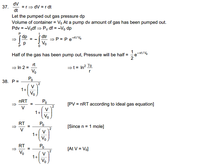 Kinetic Theory of Gases HC Verma Concepts of Physics Solutions