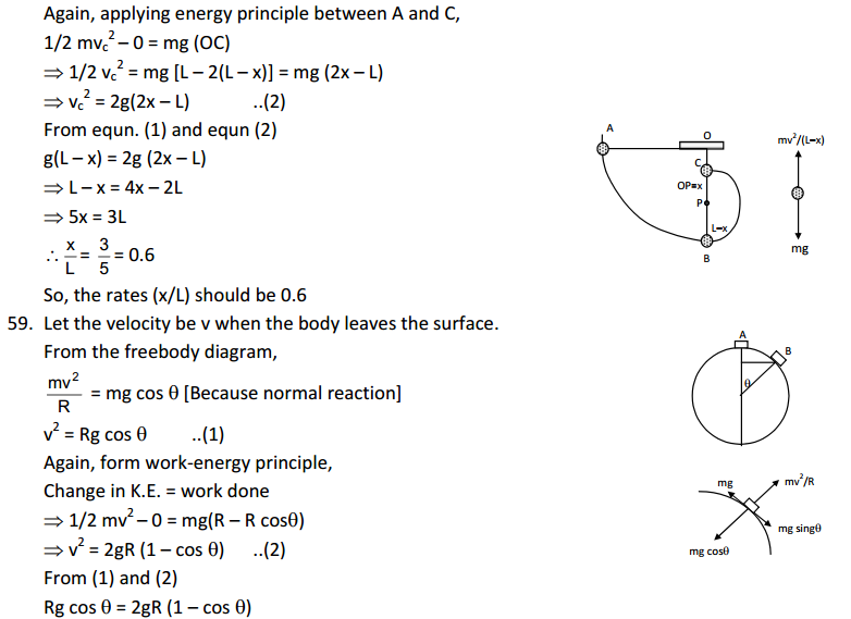 Work and Energy Physics Solutions